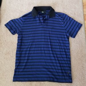 Volcom striped polo shirt mens M